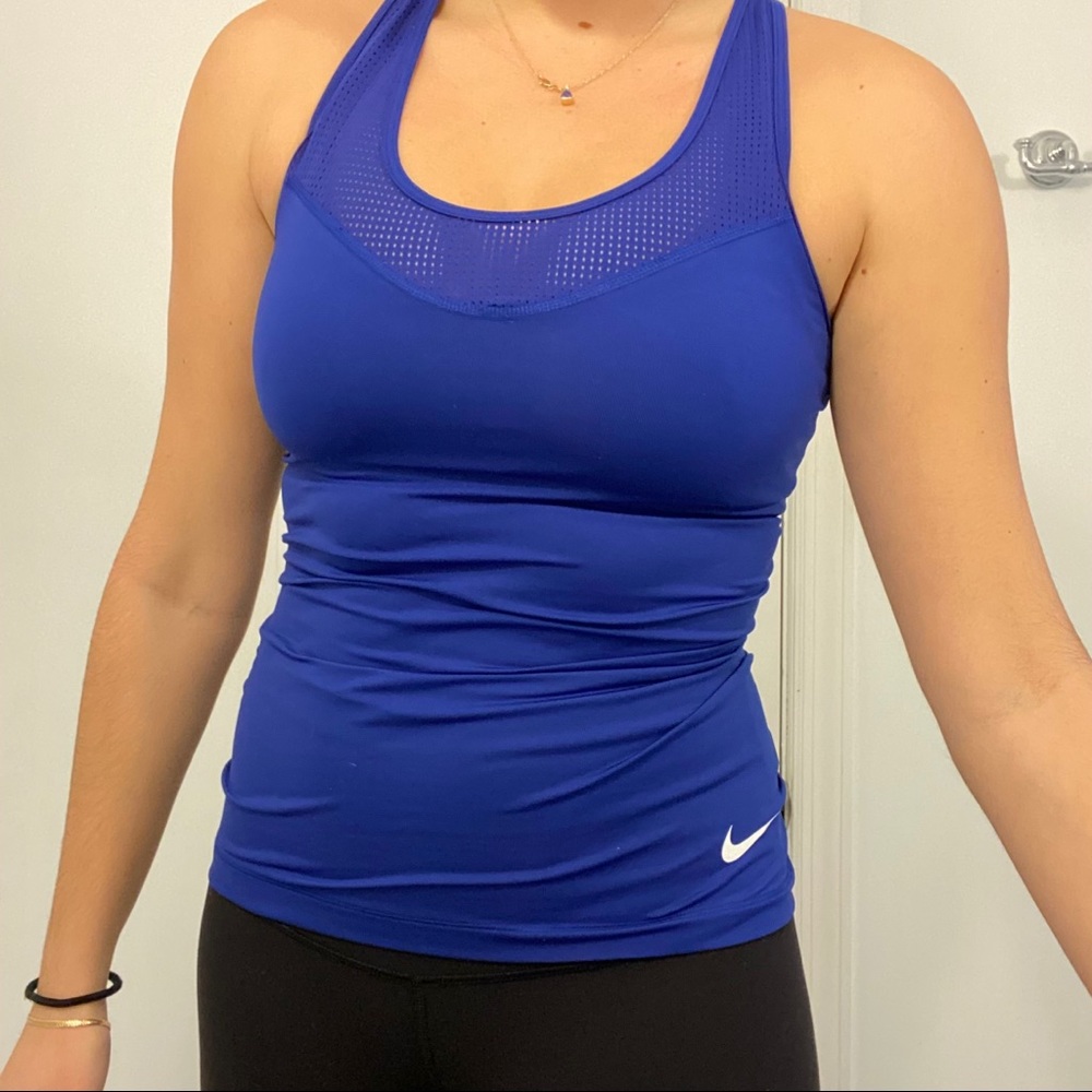 Nike Royal Blue Dri-Fit Tank Top